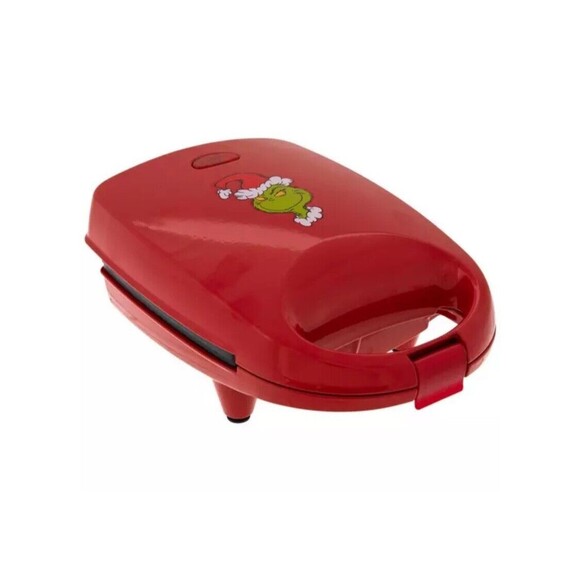 Dr. Seuss The Grinch Red Uncanny Grilled Cheese Panini Sandwich Maker New in Box - Picture 2 of 11
